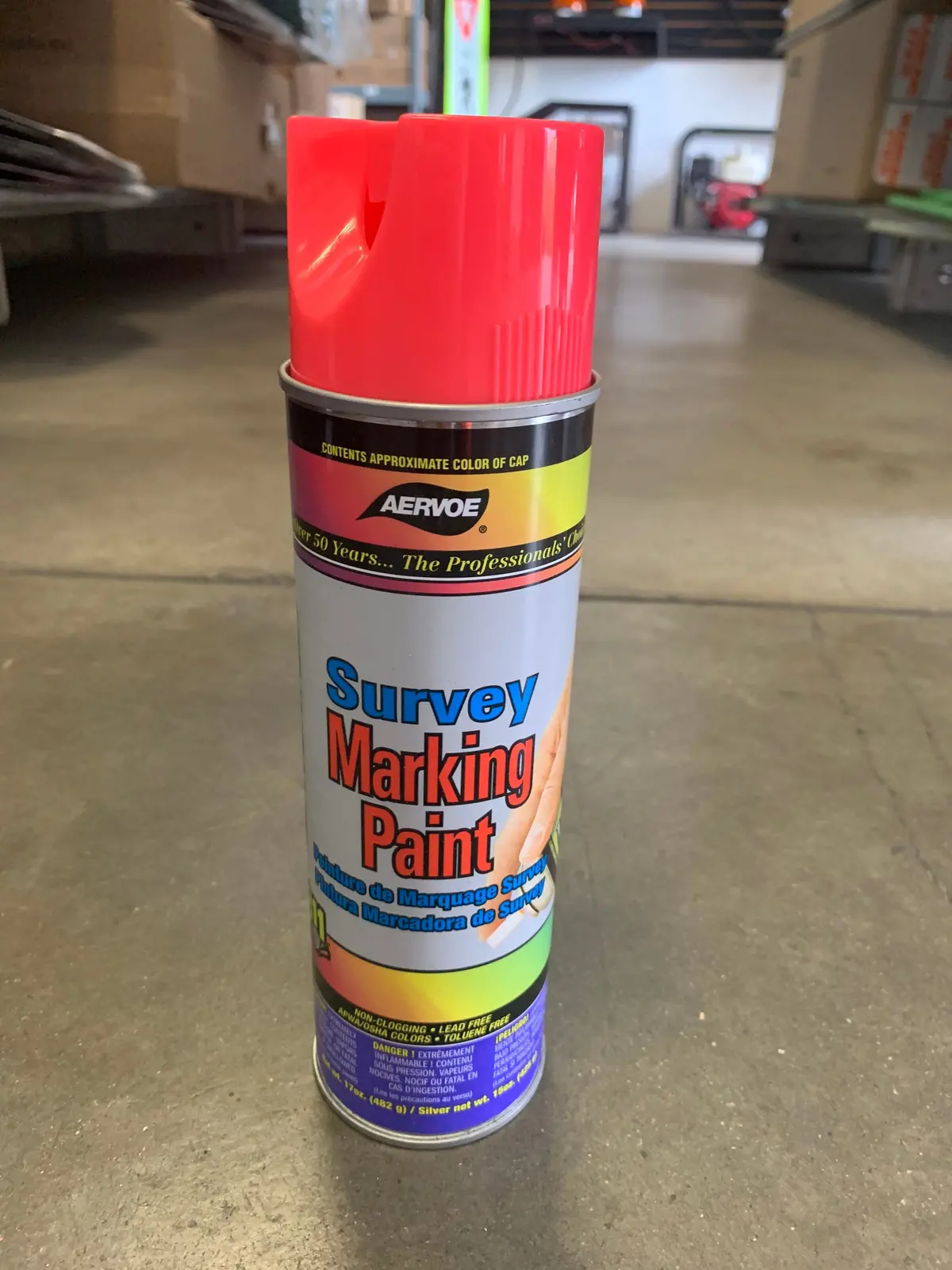 Marking Paint Fluorescent Pink 1