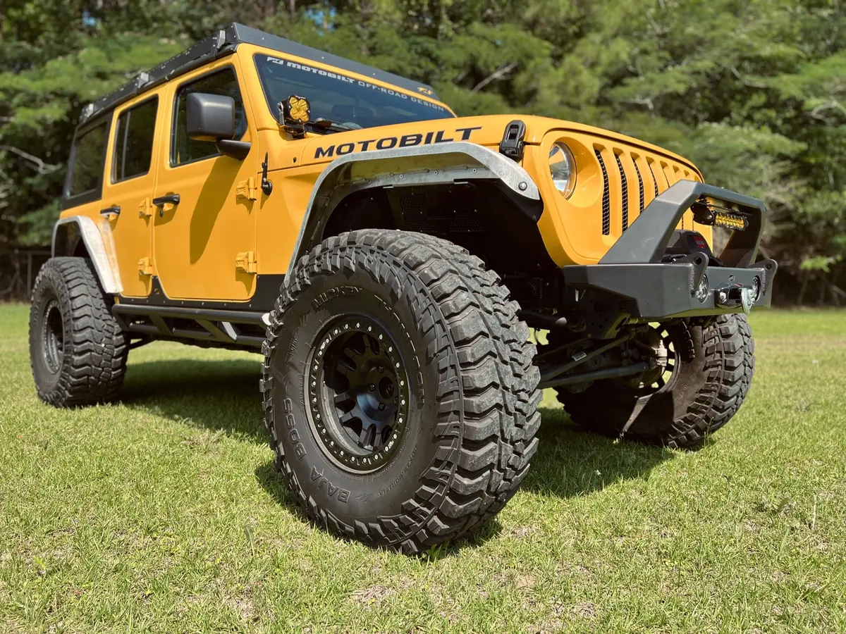 Hatchet High Line Rear Fenders For Jeep Jl/Ju -Aluminum 2