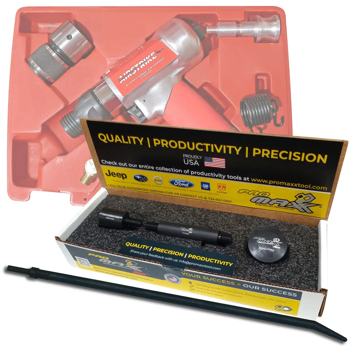 Gm Duramax 6.6L Fuel Injector Fuel Line Puller Adapter L5p, L5d – Powered By Air Hammer 1