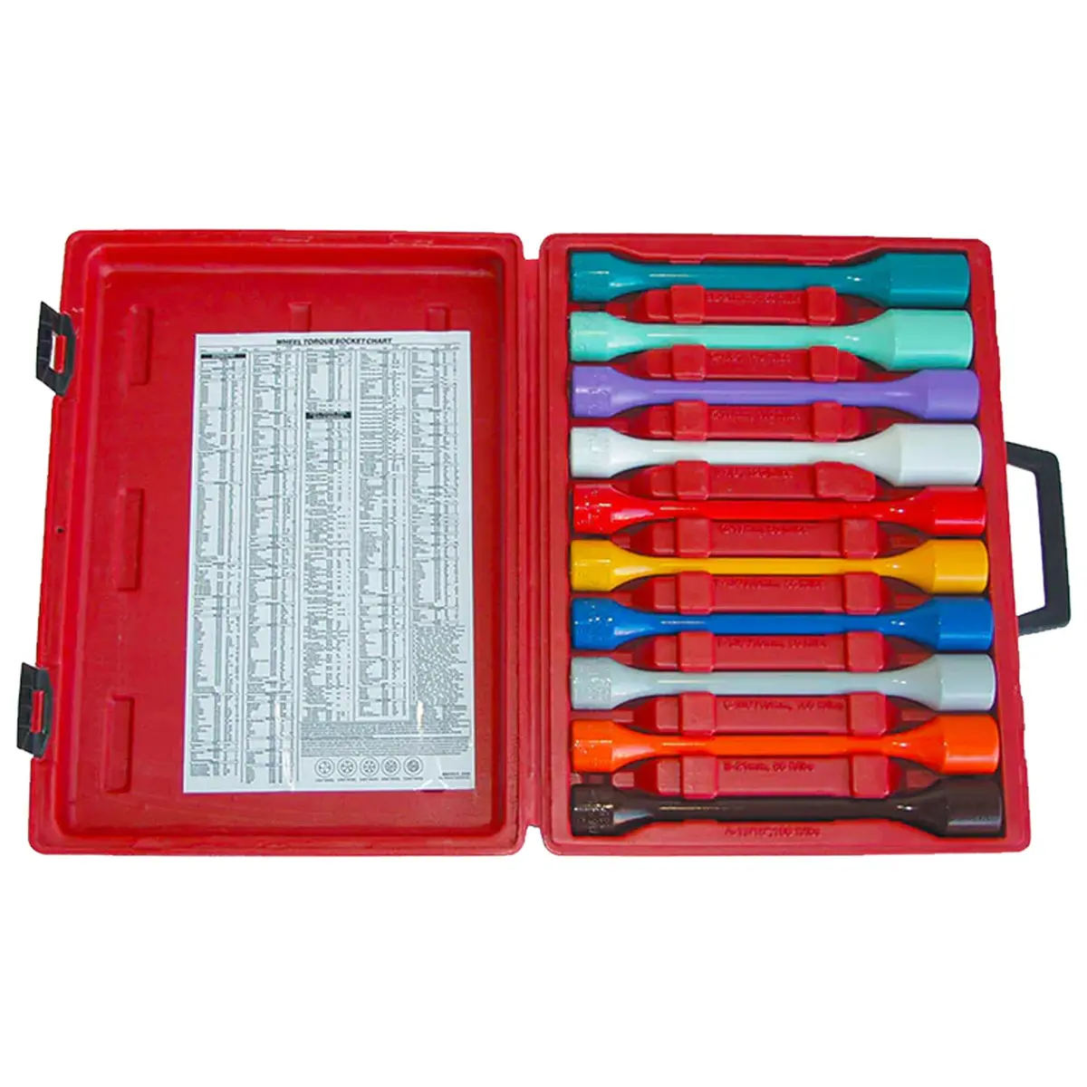 10-Piece Wheel Torque Socket Master Kit For 1/2 Inch Drive Impact Wrench - Lt1510 1