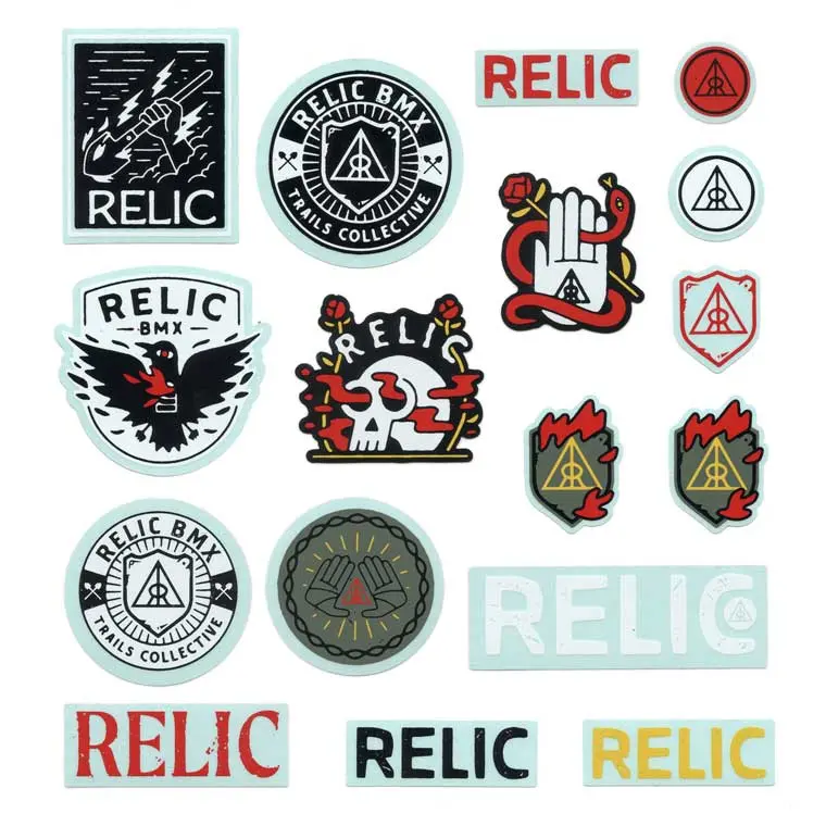 Relic Assorted Sticker Pack 1