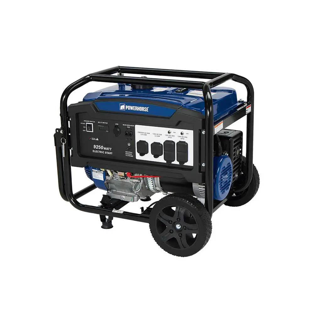 Powerhorse Generator | 9,250 Surge Watt | Electric Start (102222) 1