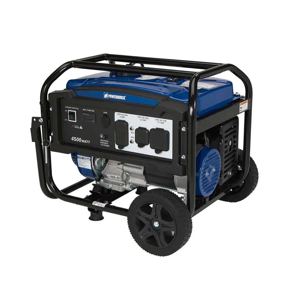 Powerhorse Generator | 4,500 Surge Watt | Recoil Start (102223) 1