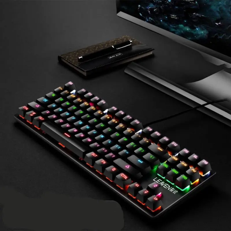 87 Mechanical Key Keyboard Usb Wired 1