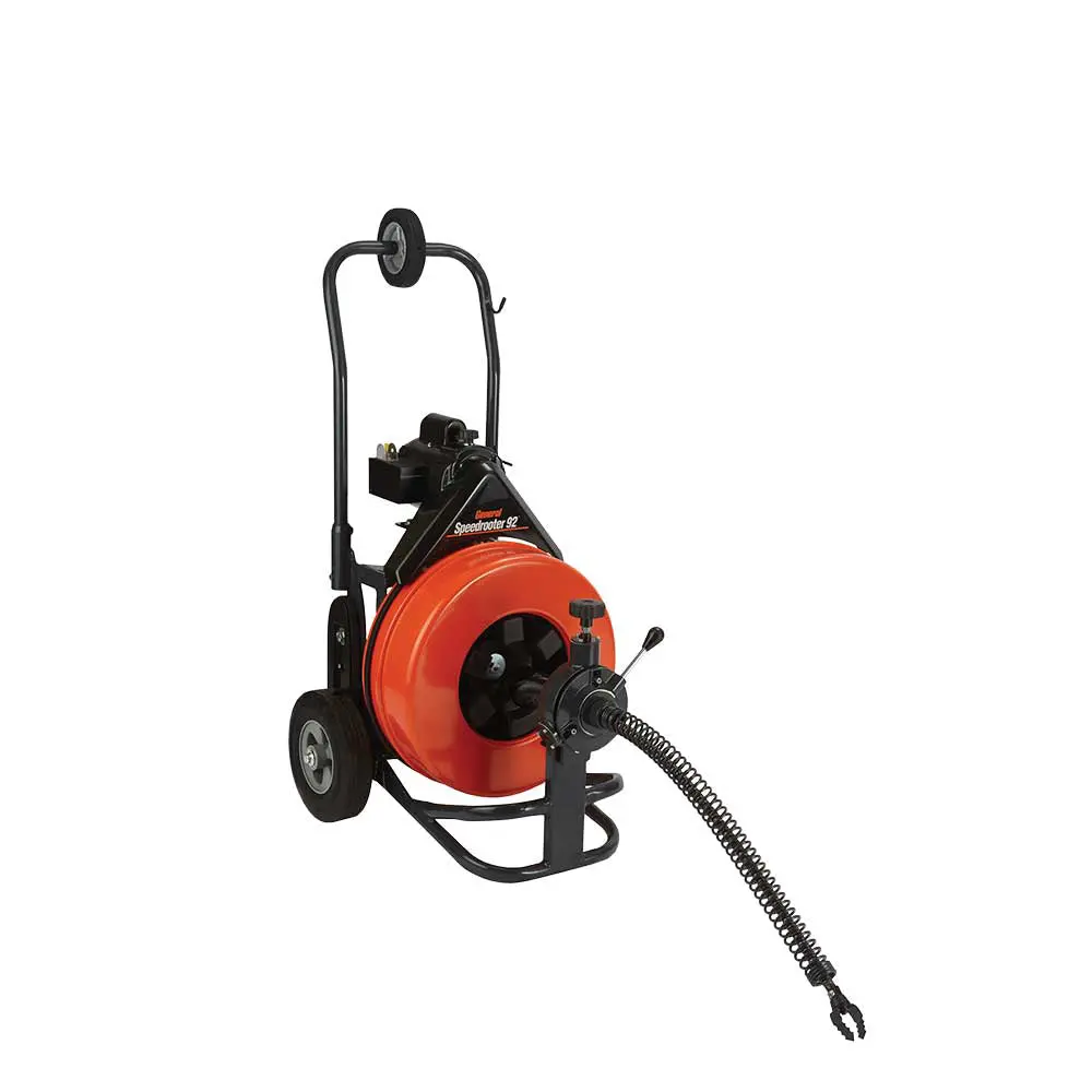 General Pipe Cleaners Speedrooter 92R With 100 Ft. X 3/4 In. Cable Srcs-R (108680) 1