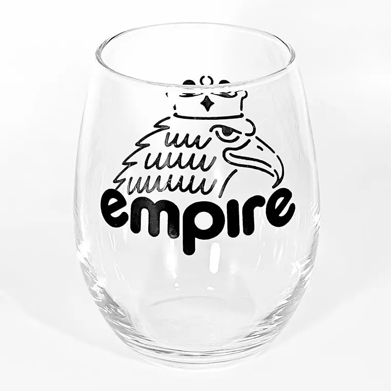 Empire Bmx Chase Hawk Wine Glass 1