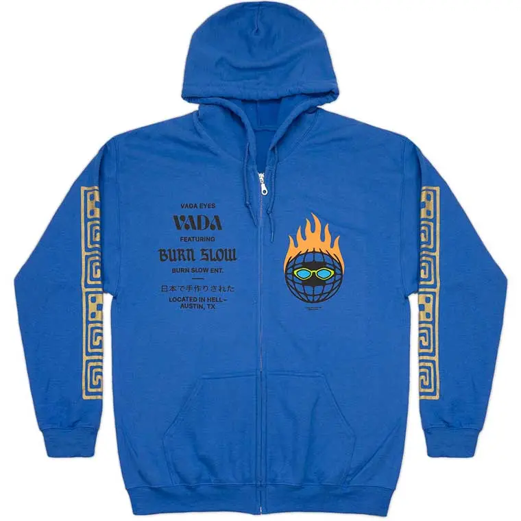 Burn Slow Entertainment X Vada Hooded Sweatshirt 1