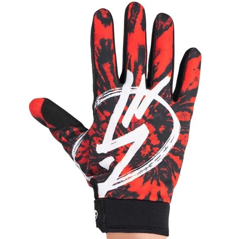 Shadow Conspiracy Conspire Red Tie Dye Youth Gloves 1