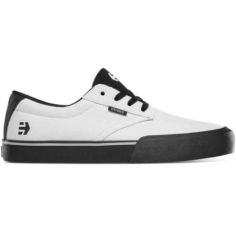Etnies Jameson Vulc Bmx Shoes - White / Black 1