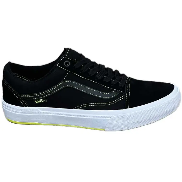 Vans Old Skool Bmx Shoes - Black / Neon Yellow 1