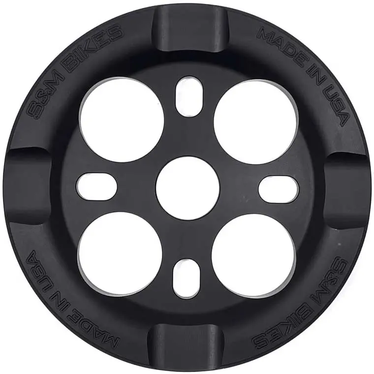 S&M Mid School Guard Sprocket - Matte Black 1