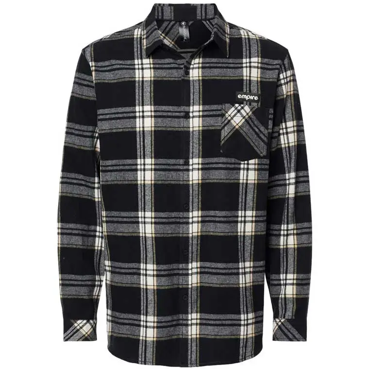Empire Bmx Flannel - Black 1