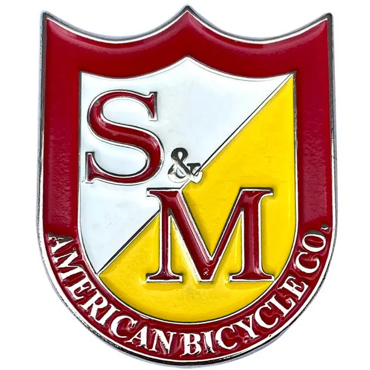 S&M Shield Enamel Pin 1