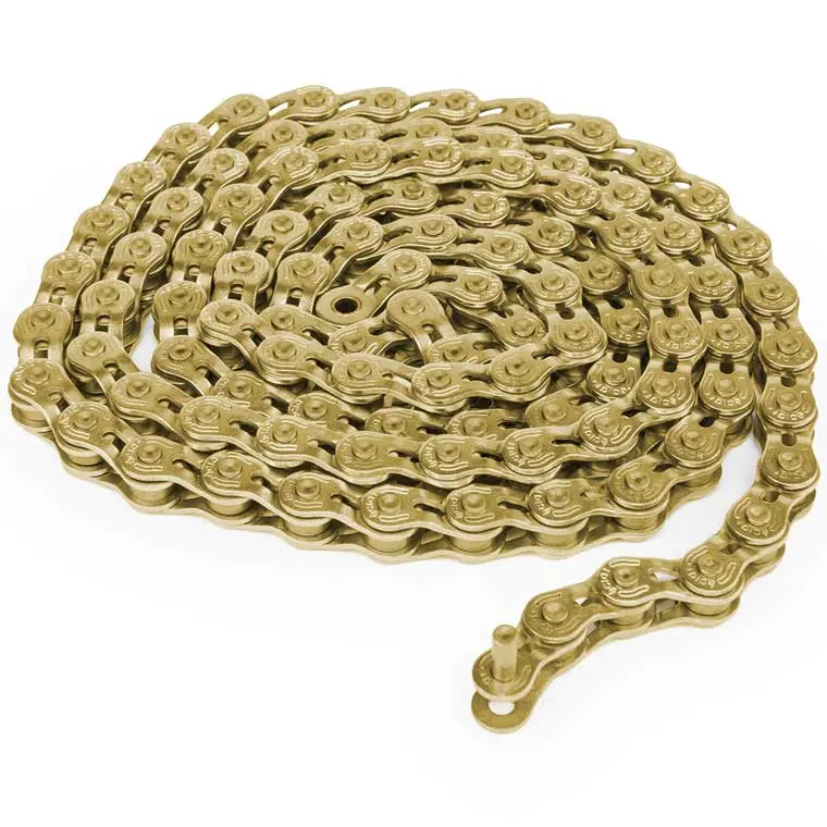 Eclat Stroke Halflink Chain - Gold 1