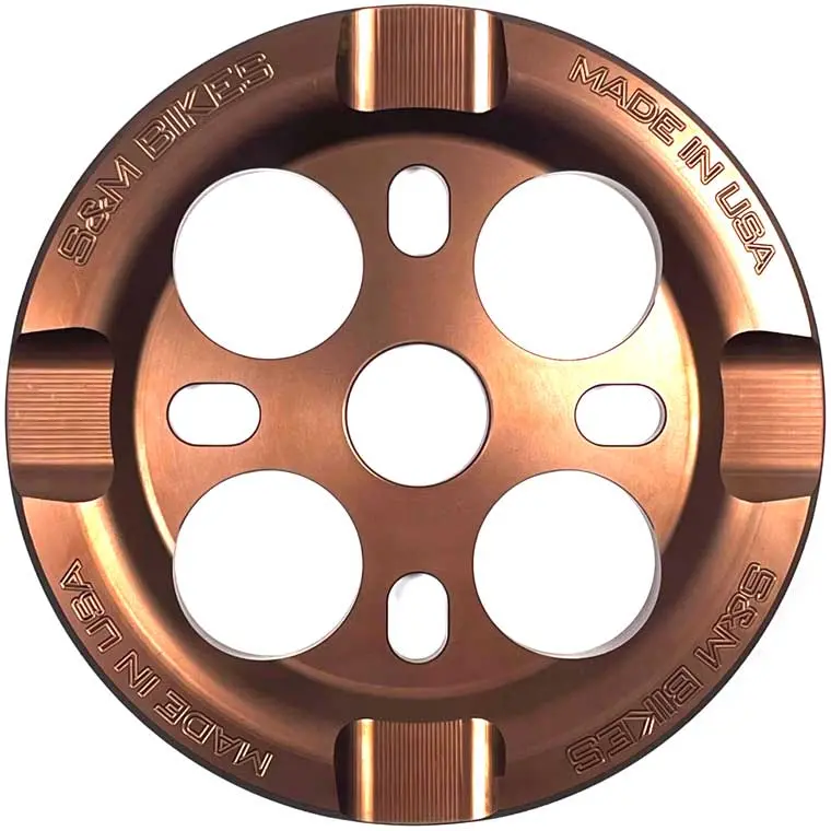 S&M Mid School Guard Sprocket - Dark Roast 1