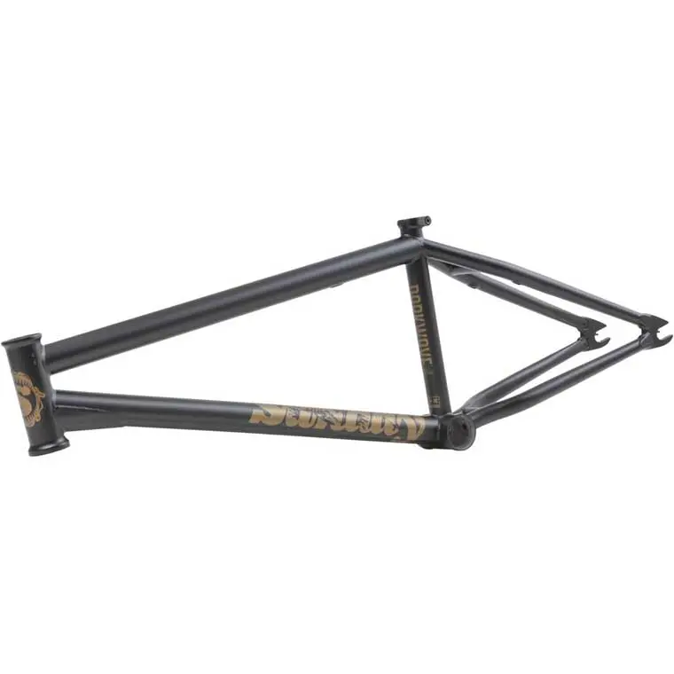 Sunday Darkwave Frame - Matte Black W/ Shark Stickers 1