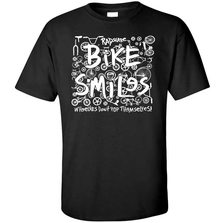 Radshare T-Shirt - Bike Smiles 2