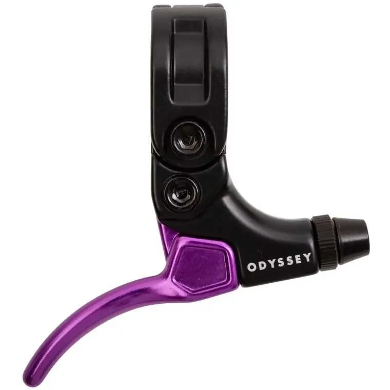 Odyssey Monolever Brake Lever - Anodized Purple 1