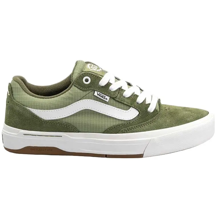 Vans Bmx Proof Shoes - Olive Green / White 1