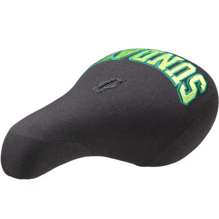 Sunday Blockhead Fat Pivotal Seat - Black / Green 1