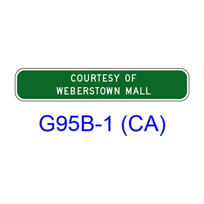 Park & Ride Courtesy [Plaque] G95b-1(Ca) 1