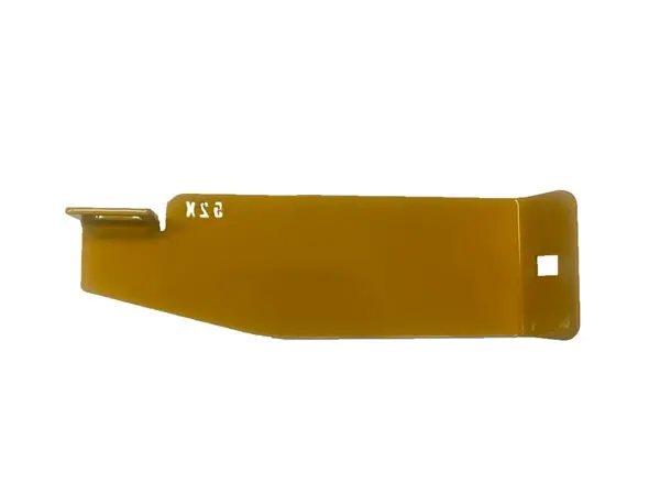 (126117-1) Divertor, Discharge, 52", Paint Yellow 1