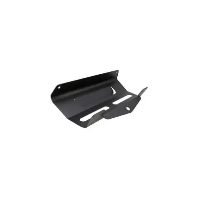 (127757-6) Hitch Plate, Textured Black 1