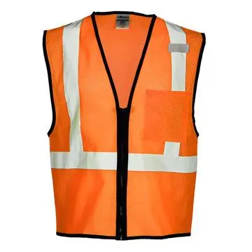 Vest Single Pckt Msh Org 1