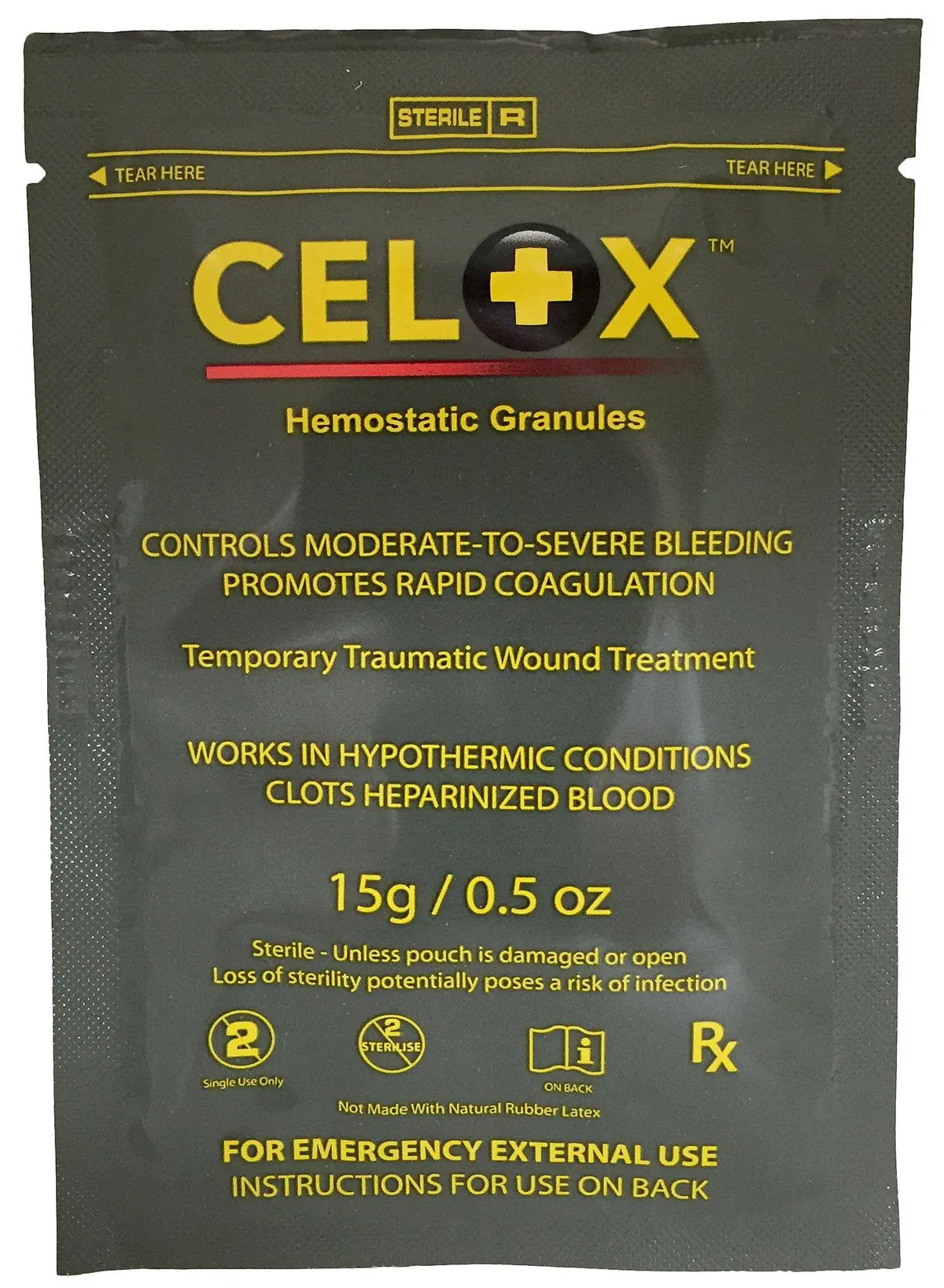 Celox Hemostatic Blood Clot Granules - 15 Grams 1