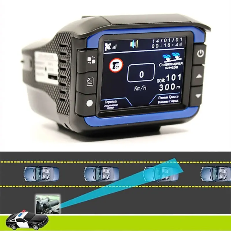 Radar Detector Dvr Dashcam Recorder 1