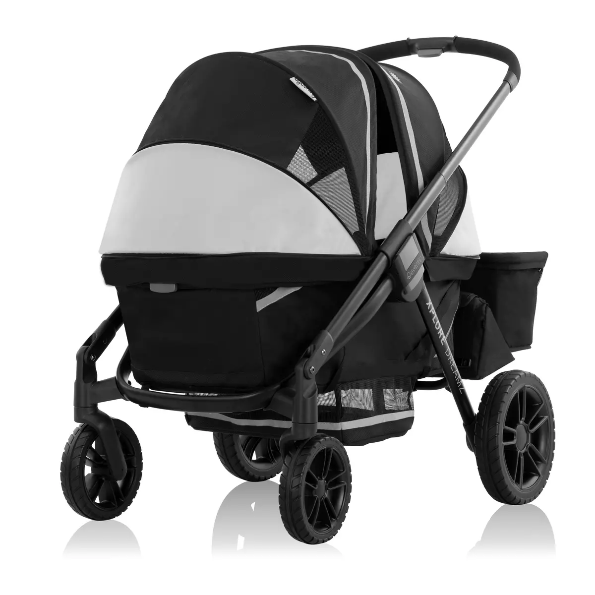 Pivot Xplore Dreamz All-Terrain Stroller Wagon With Bassinet Insert 1