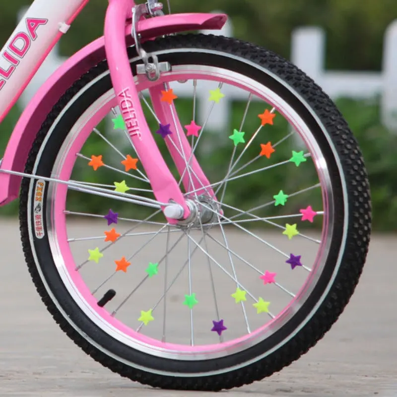 Children Colorful Bicycle Spoke Stars 1