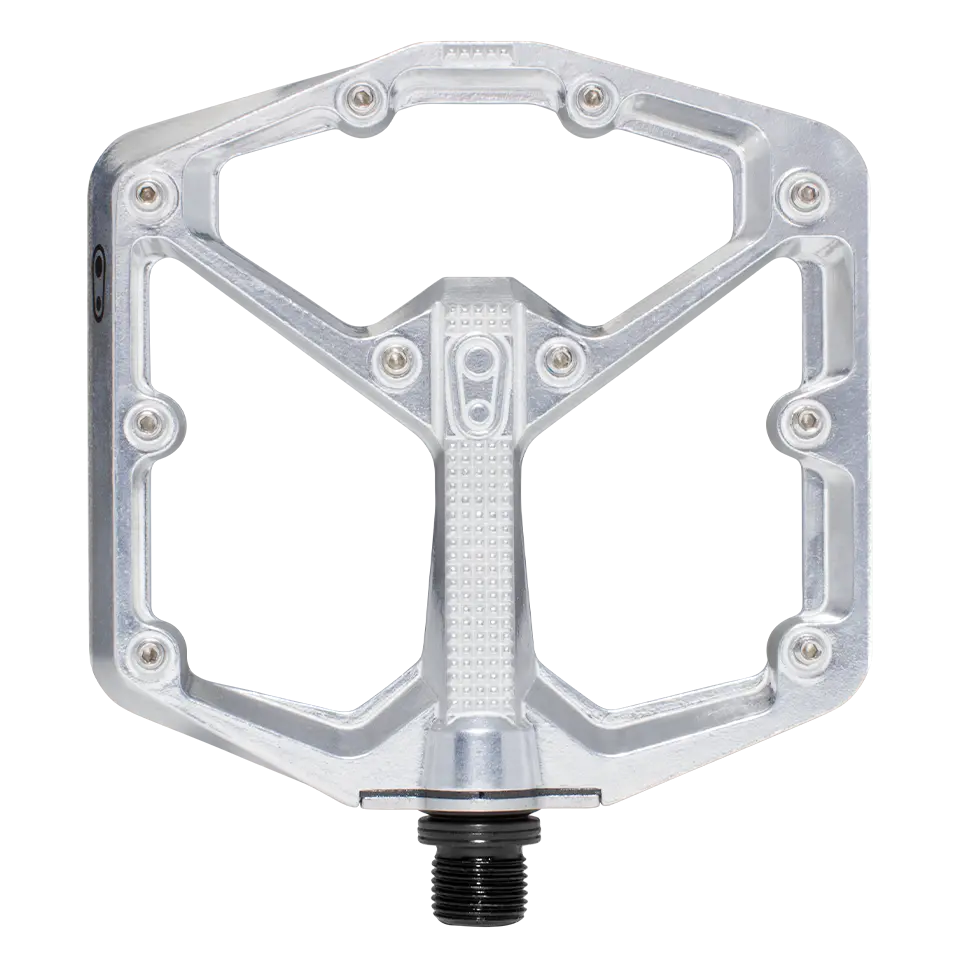 Stamp 7 Large Alloy Flat Pedals - Silver Edition 1