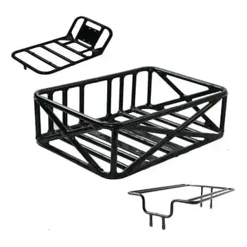 Eunorau Basket Kit (For Max-Cargo, G20-Cargo. G30-Cargo, E-Fat,Mn, E-Fat-Step & Fat-Awd B-Bikes) 1