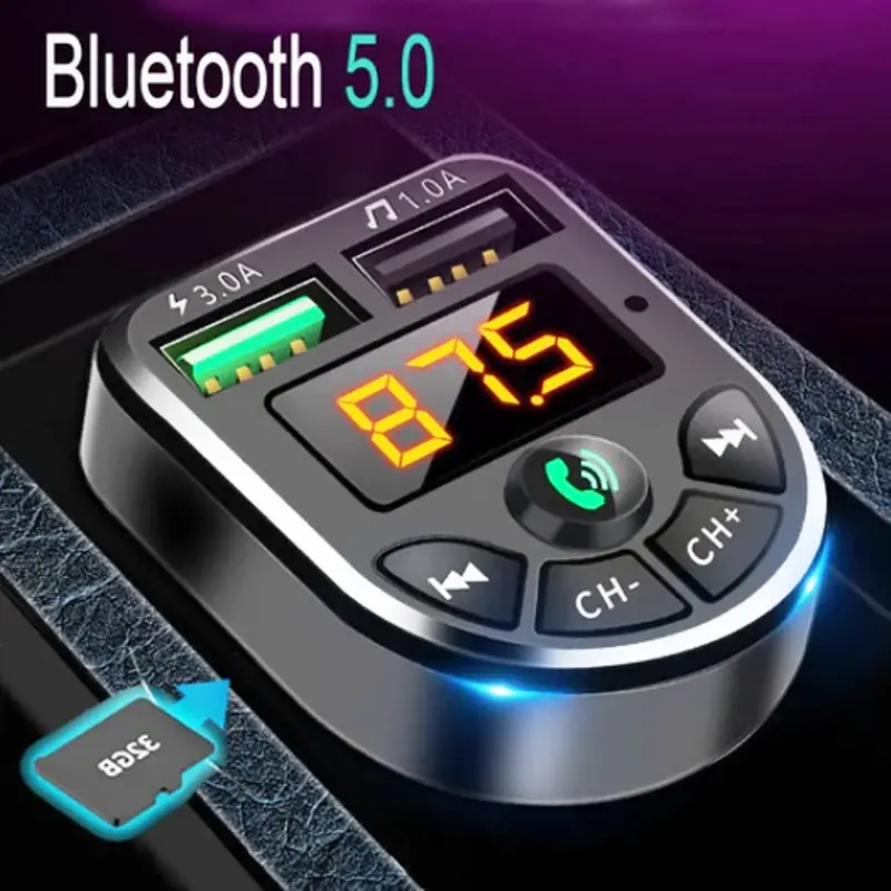 Bluetooth Compatible Fm Transmitter 1