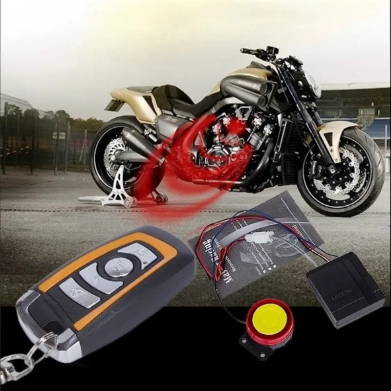 Motorcycle Alarm System Remote Control 1