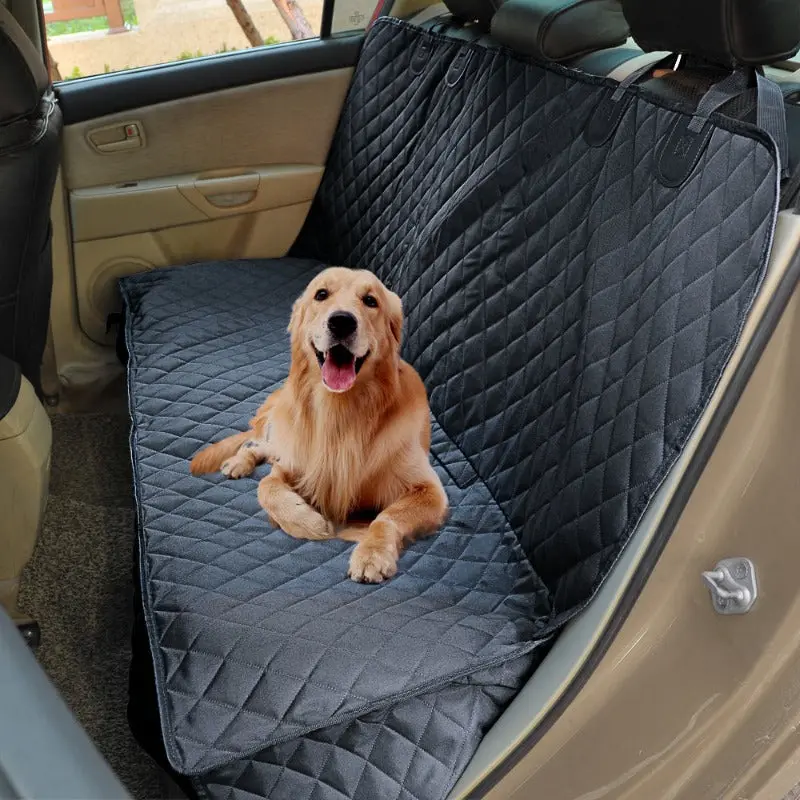 Nonslip Car Back Seat Cover For Dogs 1