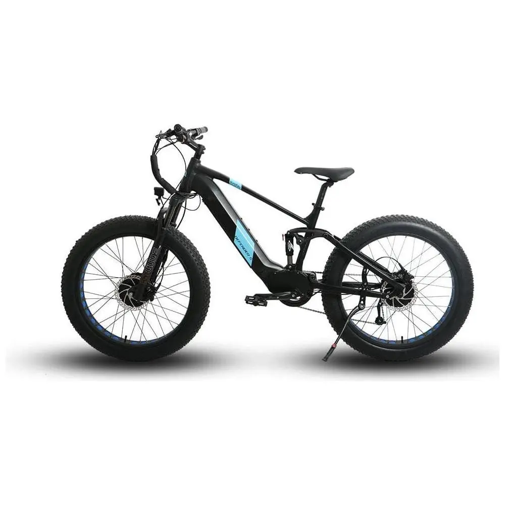 Eunorau, Defender S, All Wheel Drive, Dual Battery*, Dual Suspension, Electric Fat Tire E-Bike - 1500 Watt, 48V 1