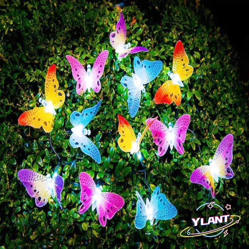 Solar Powered Led Butterfly Lights 1