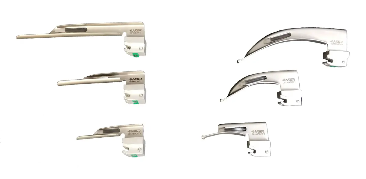 Mtr Disposable Fiber Optic Laryngoscope Blades 1