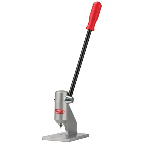 Oregon® | Chainsaw Chain Breaker | Bench Model Design | For Any 1/4, 3/8 Low Profile, .325, 3/8, .404 Pitch Saw Chain Rivet (24548B) 1