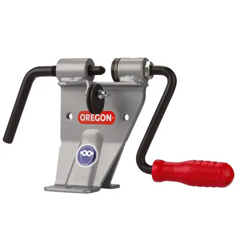 Oregon® | Chainsaw Chain Rivet Spinner | Bench Model Design | For Spinning 1/4, 3/8 Lp, .325, 3/8, .404 Pitch Chain Rivets (24549B) 1