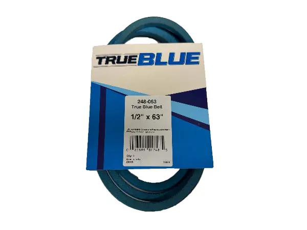 (248-063) True-Blue Belt 1/2" X 63" 1