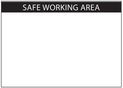 (29454) Decal Safe Working Area 1