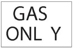 (29462) Decal Gas Only 1