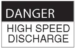 (29464) Danger High Speed Discharge 1
