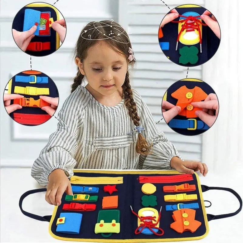 Children's Preschool Busy Board Book 1