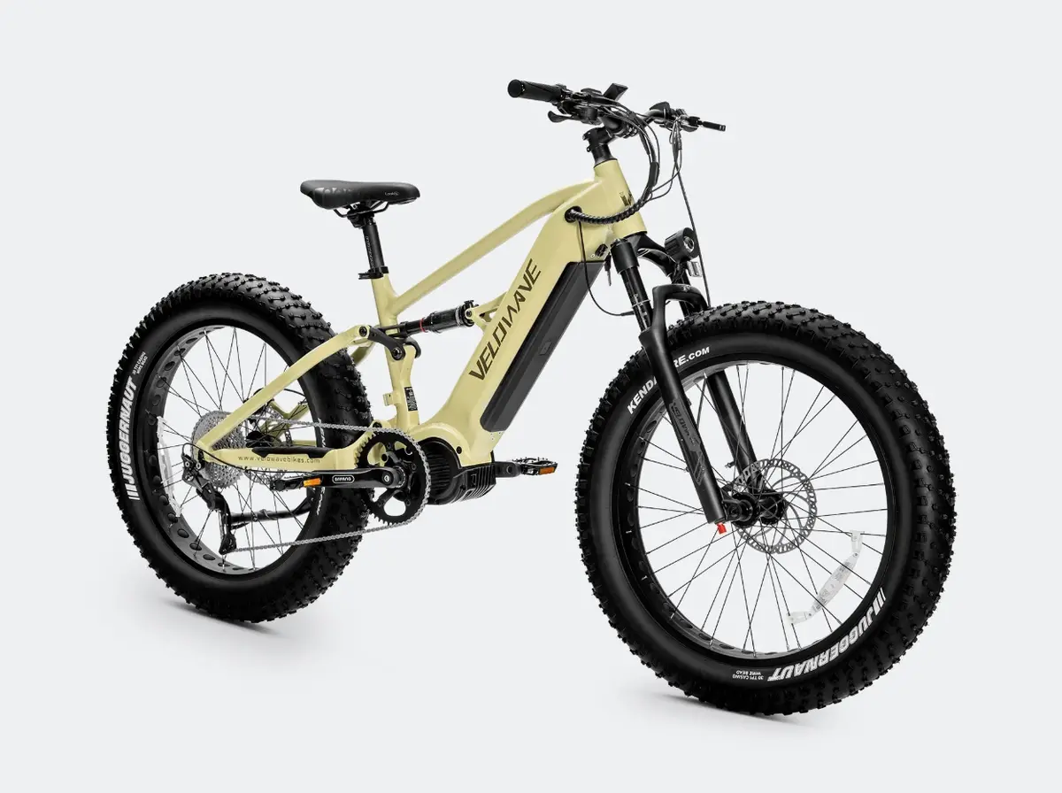 Velowave Brawny Xm 1000W Fat Tire Electric Mountain Bike 1