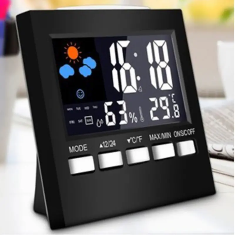 Weather Forecast Voice Control Clock 1