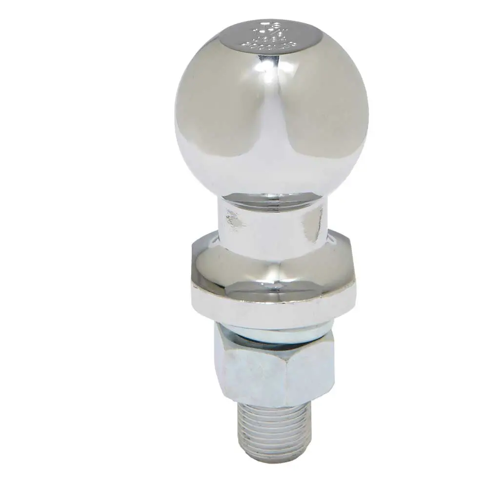 (32714.Ult) Ultra-Tow Chrome Hitch Ball 1-7/8-In. Ball | 3/4-In. Dia. X 1-3/4-In. L Shank | 2000Lb. Cap 1